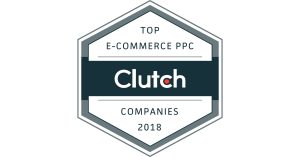 Top E-Commerce PPC Companies in 2018 (PRNewsfoto/Clutch)